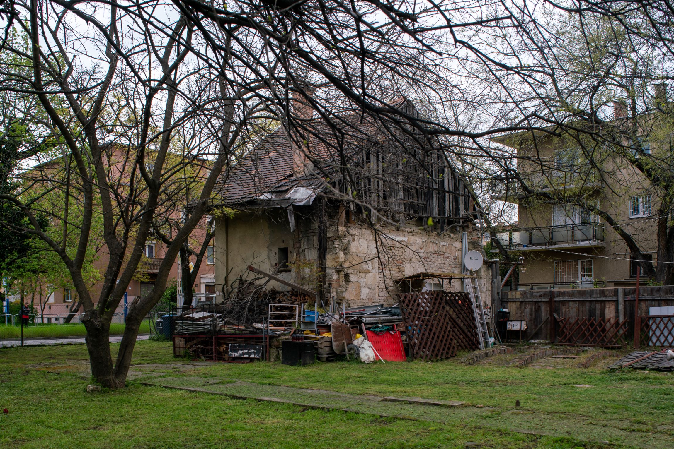 Decaying villa in Zugló, the 14th district of Budapest