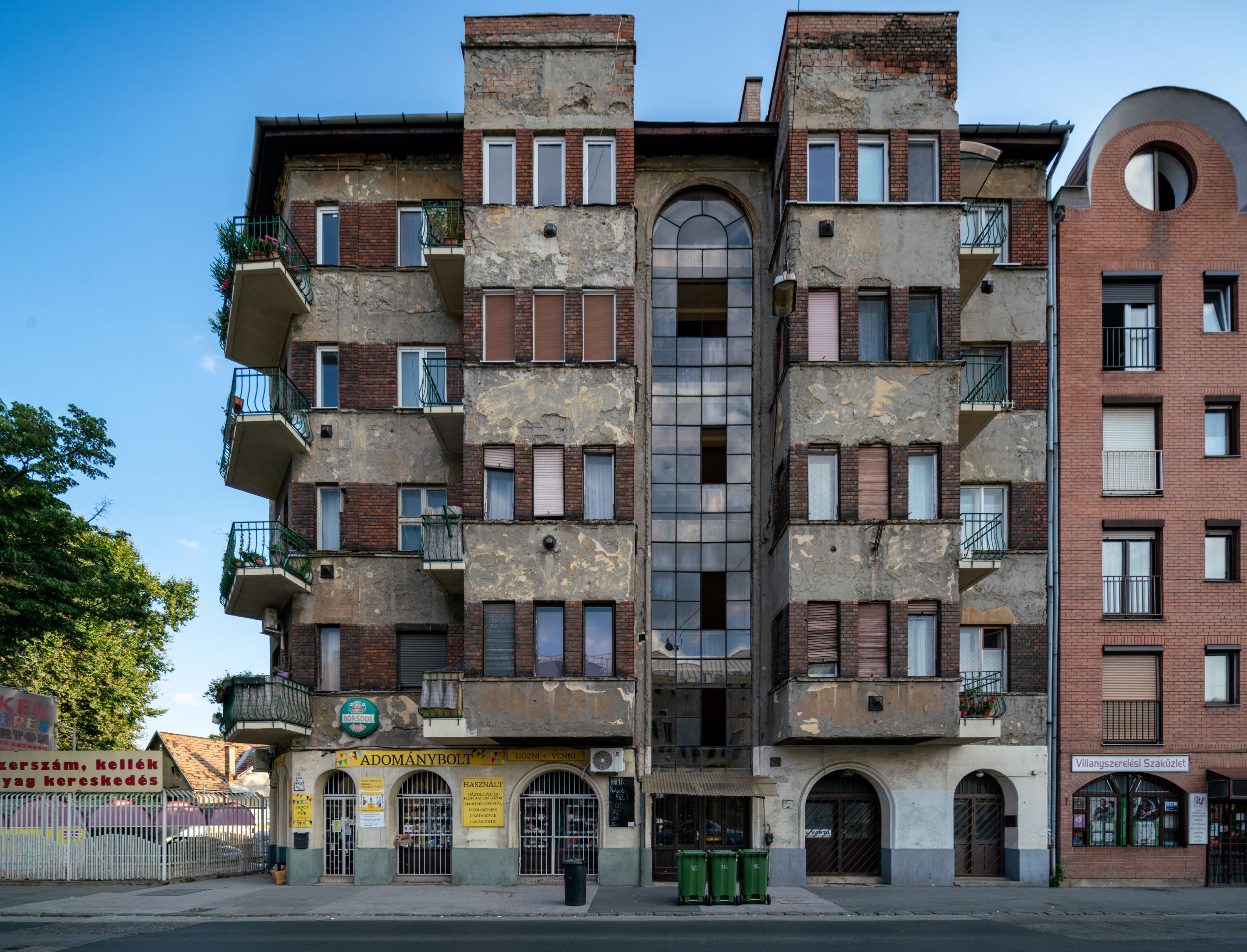A nice example of modernist architecture in Budapest