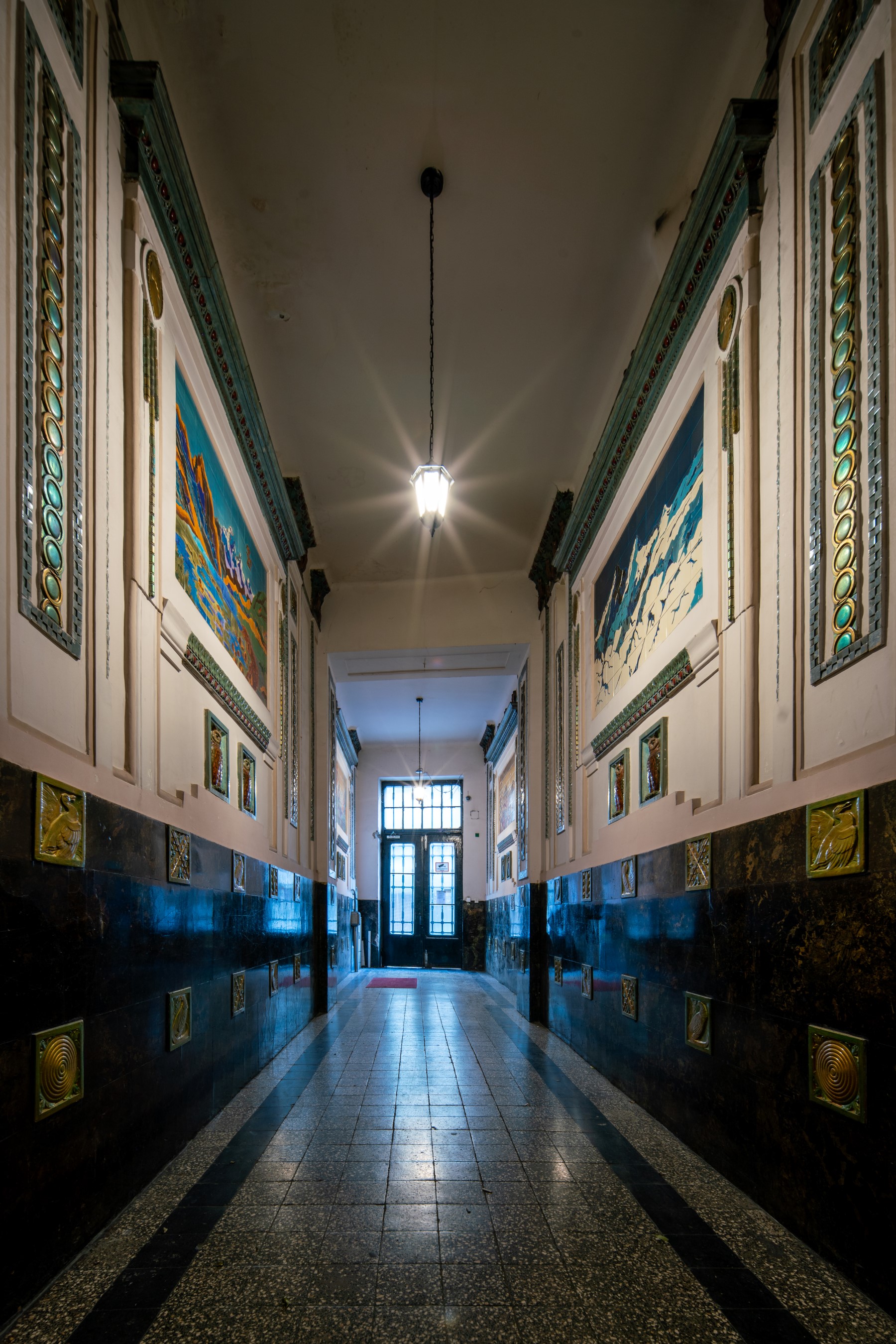 Residential house built in 1911 adorned with Zsolnay tiles