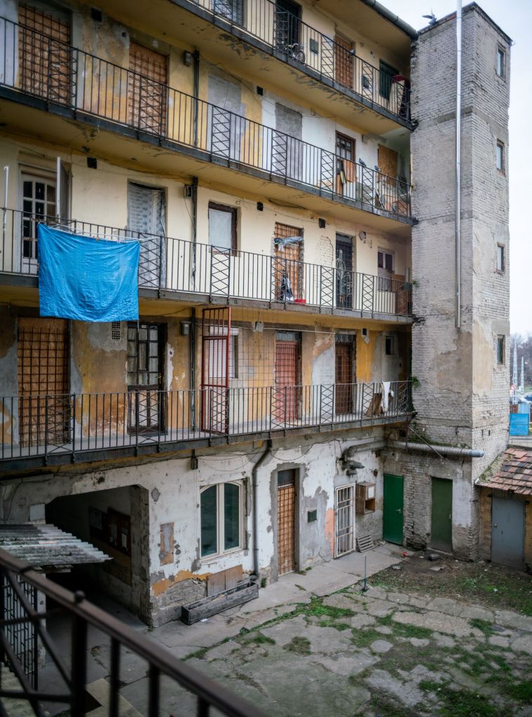 Inside Nagy Lajos útja 104 a low-income housing project from the late 1920s in Budapest