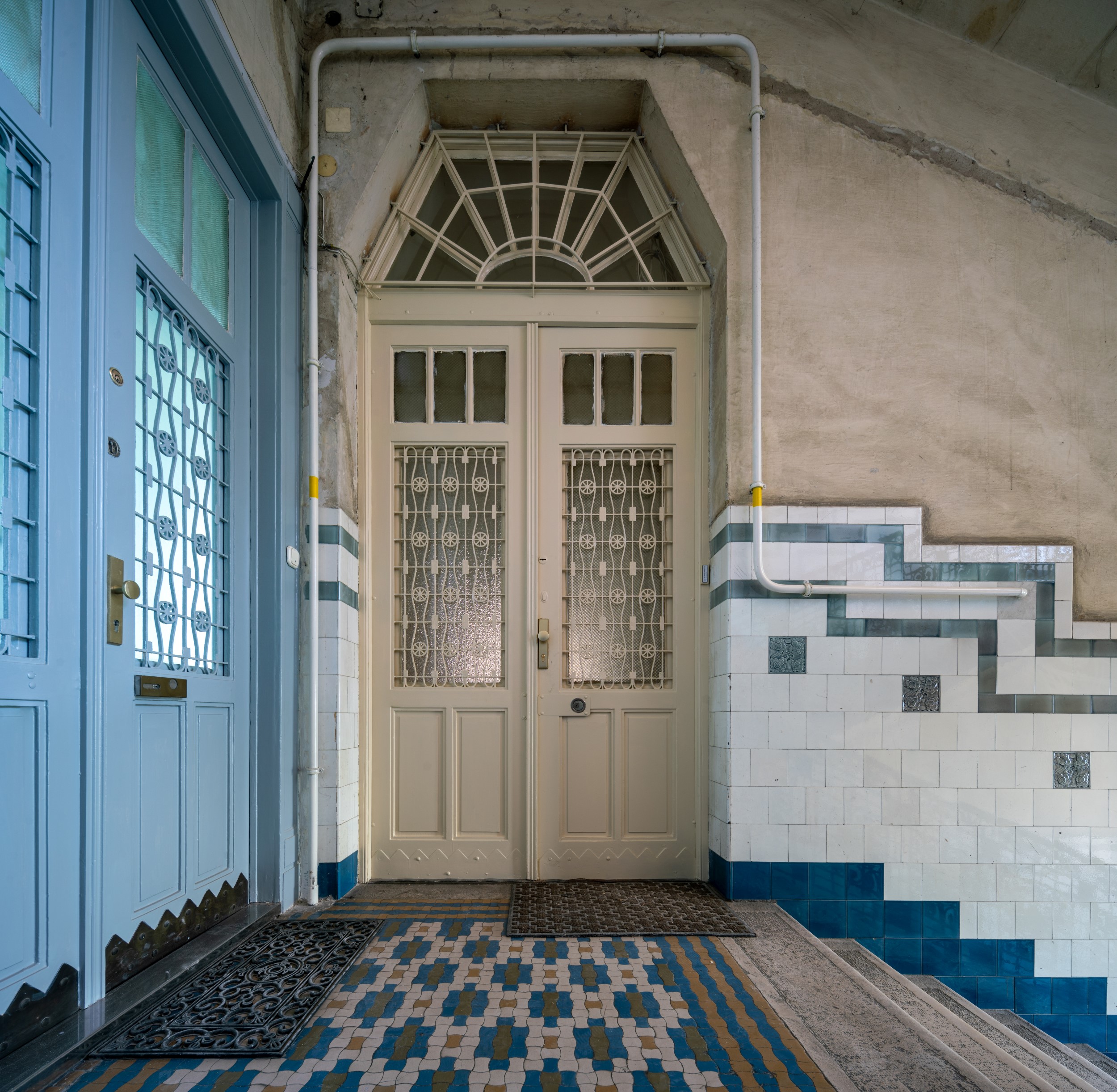 Art Nouveau villa at Thököly út 61 in Zugló, Budapest
