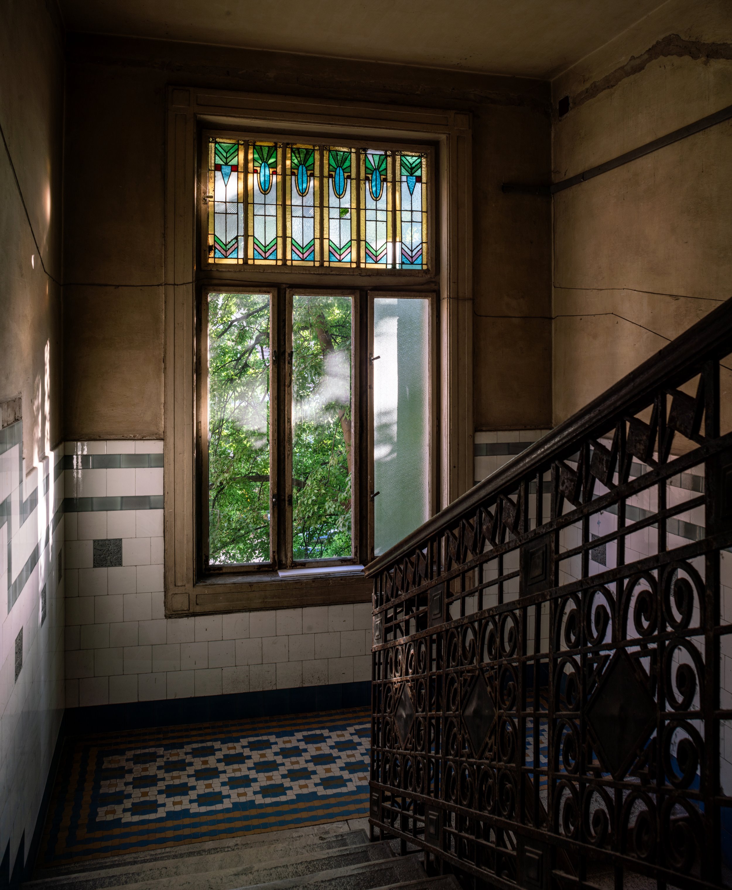 Art Nouveau villa at Thököly út 61 in Zugló, Budapest
