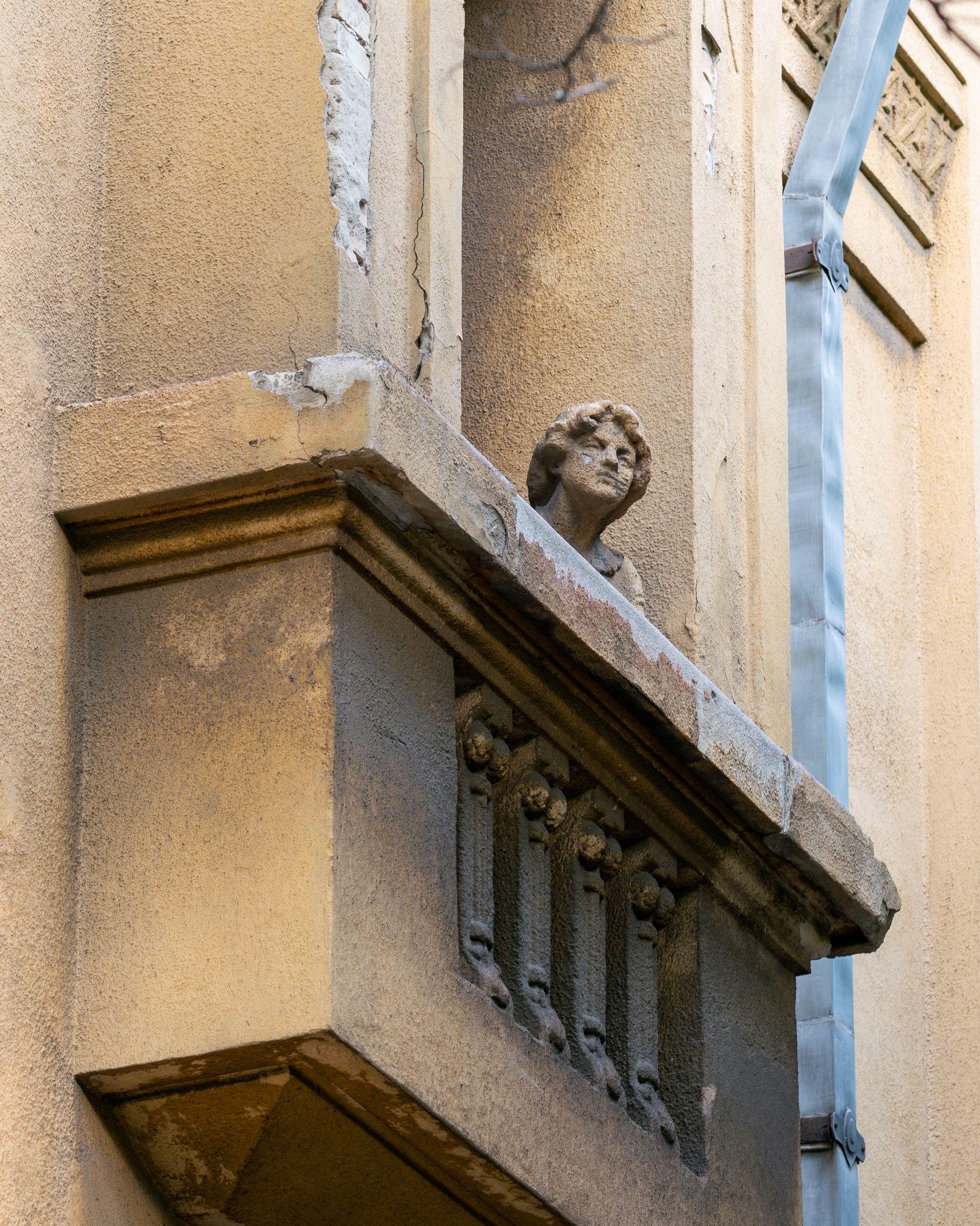 Art Nouveau villa at Thököly út 61 in Zugló, Budapest