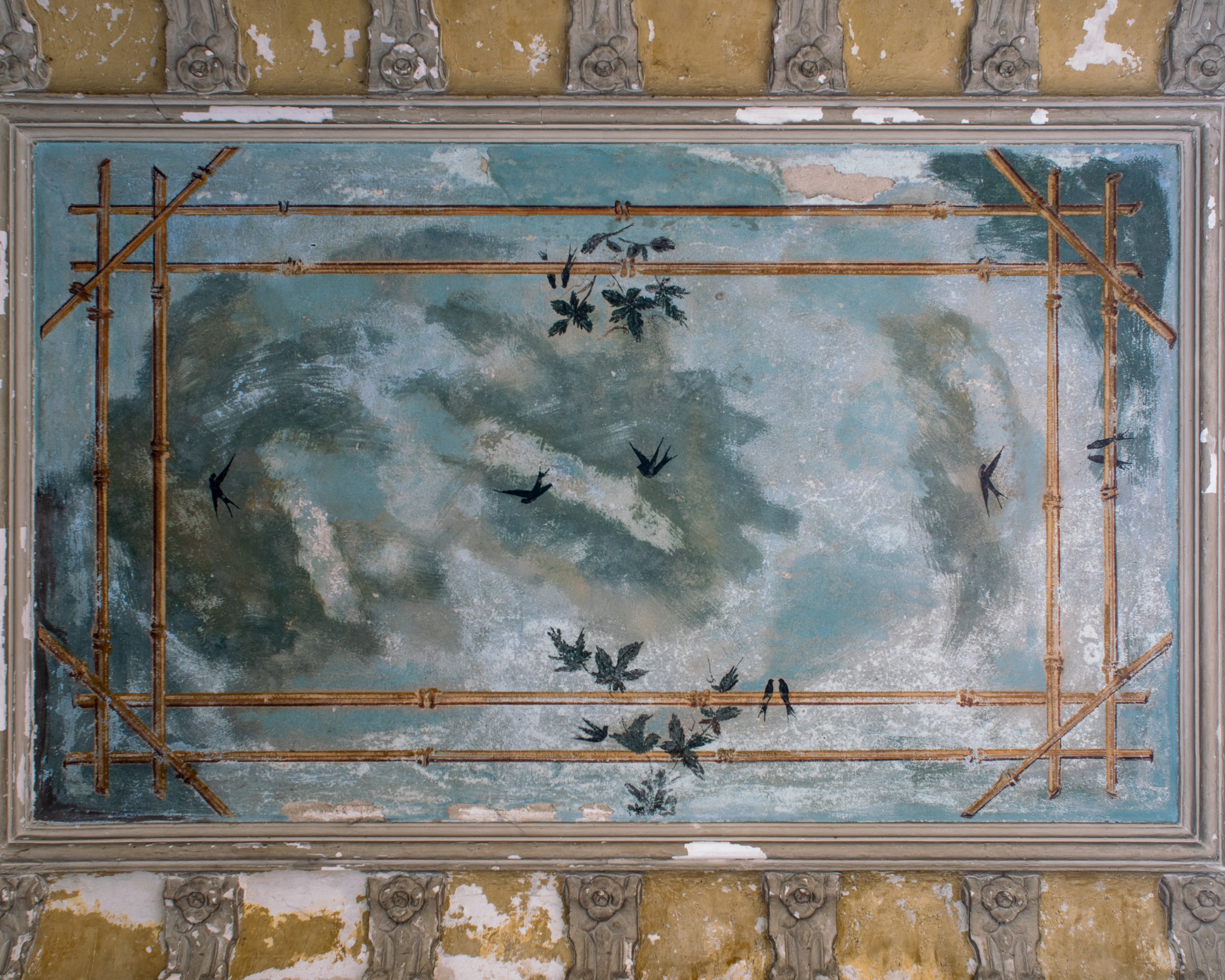 An abandoned house in Miskolc, Hungary. It was built around 1909-1910 for the Weisz family.