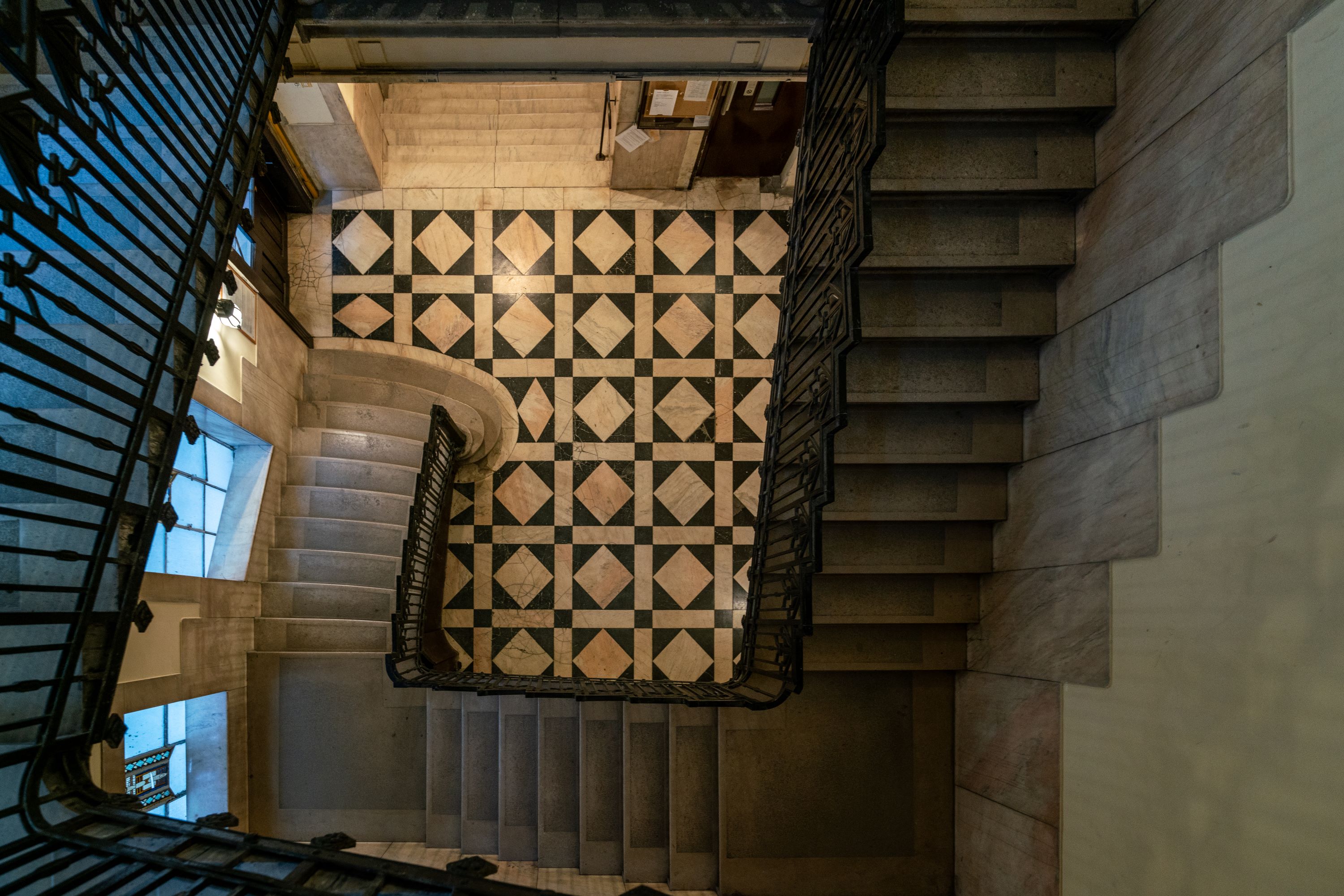 Art Nouveau house by Gyula Fodor in Falk Miksa utca, Budapest