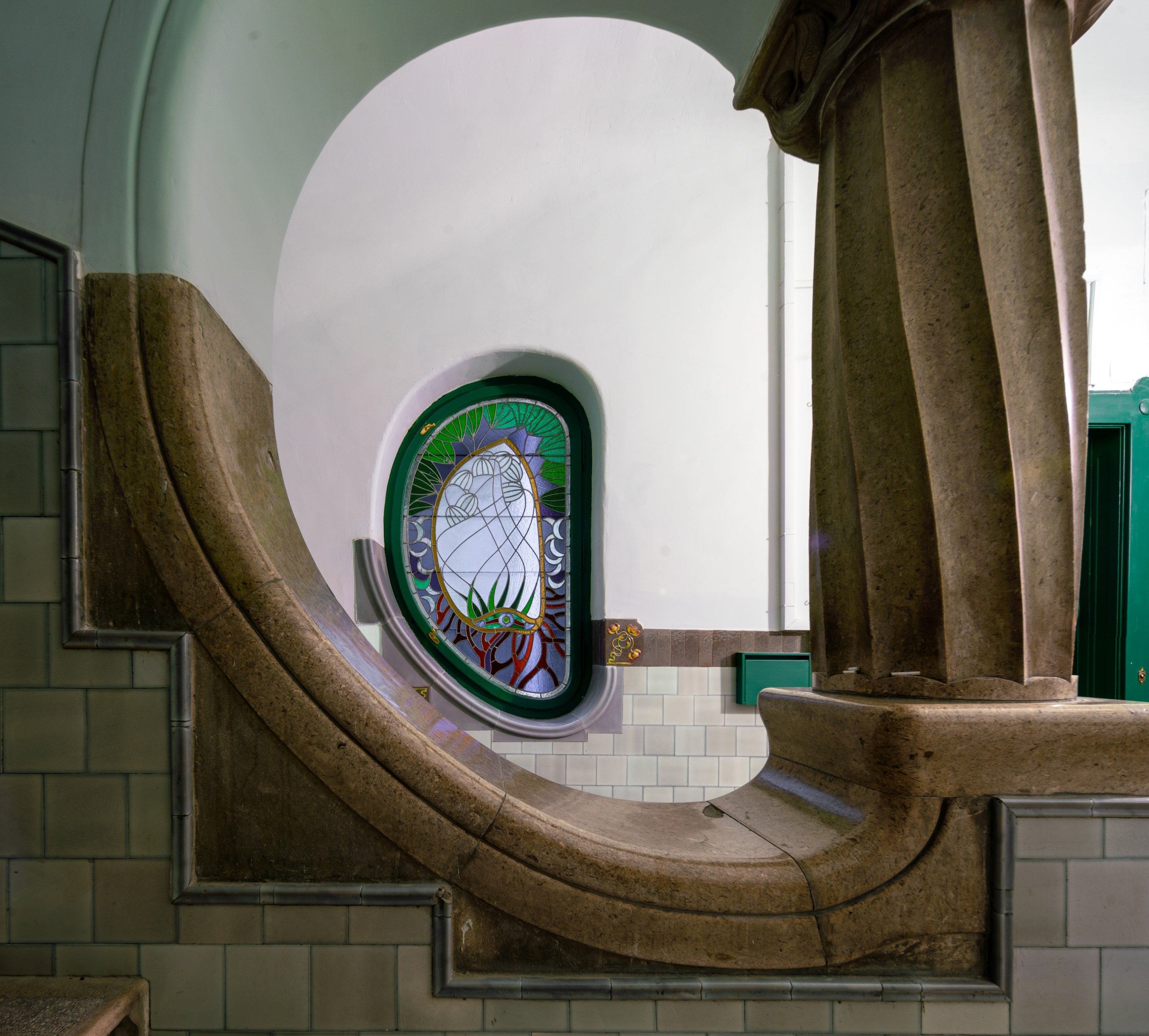 Art Nouveau Stained Glass in Budapest