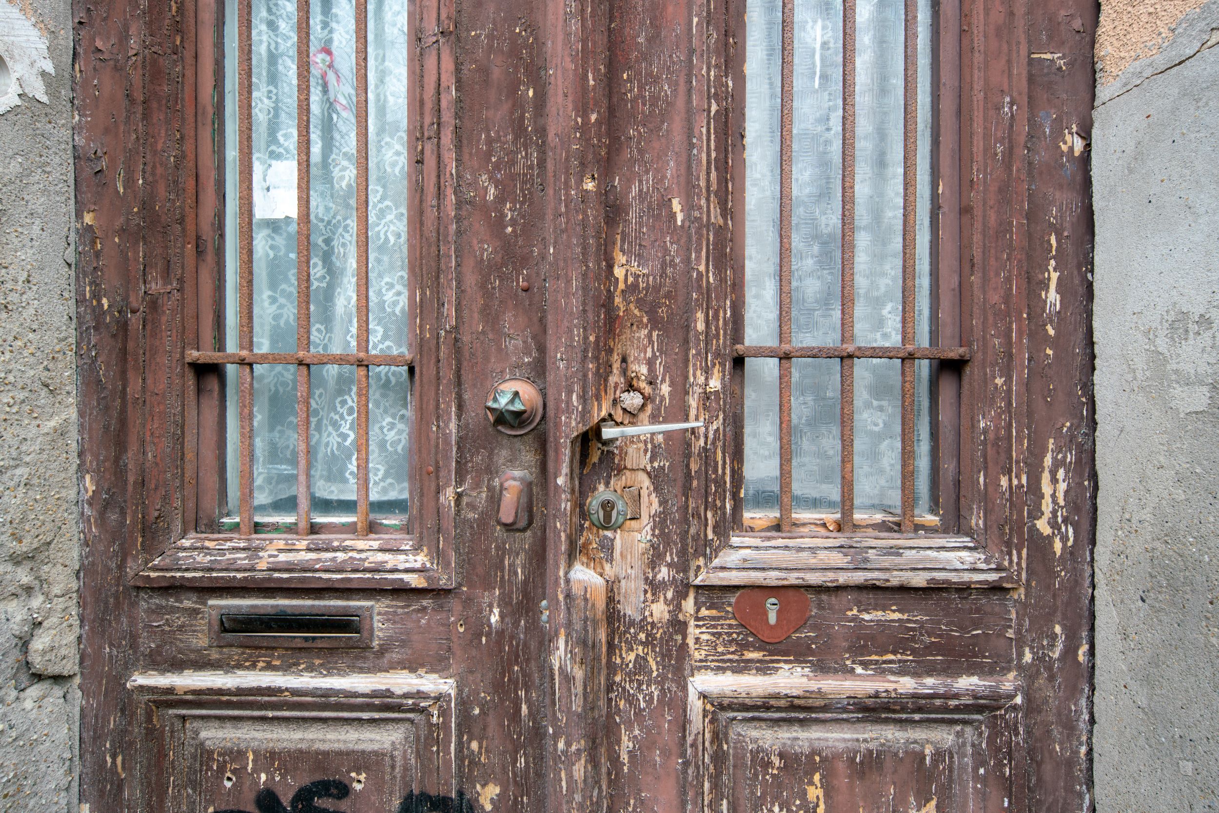 Abandoned old house in Budapest