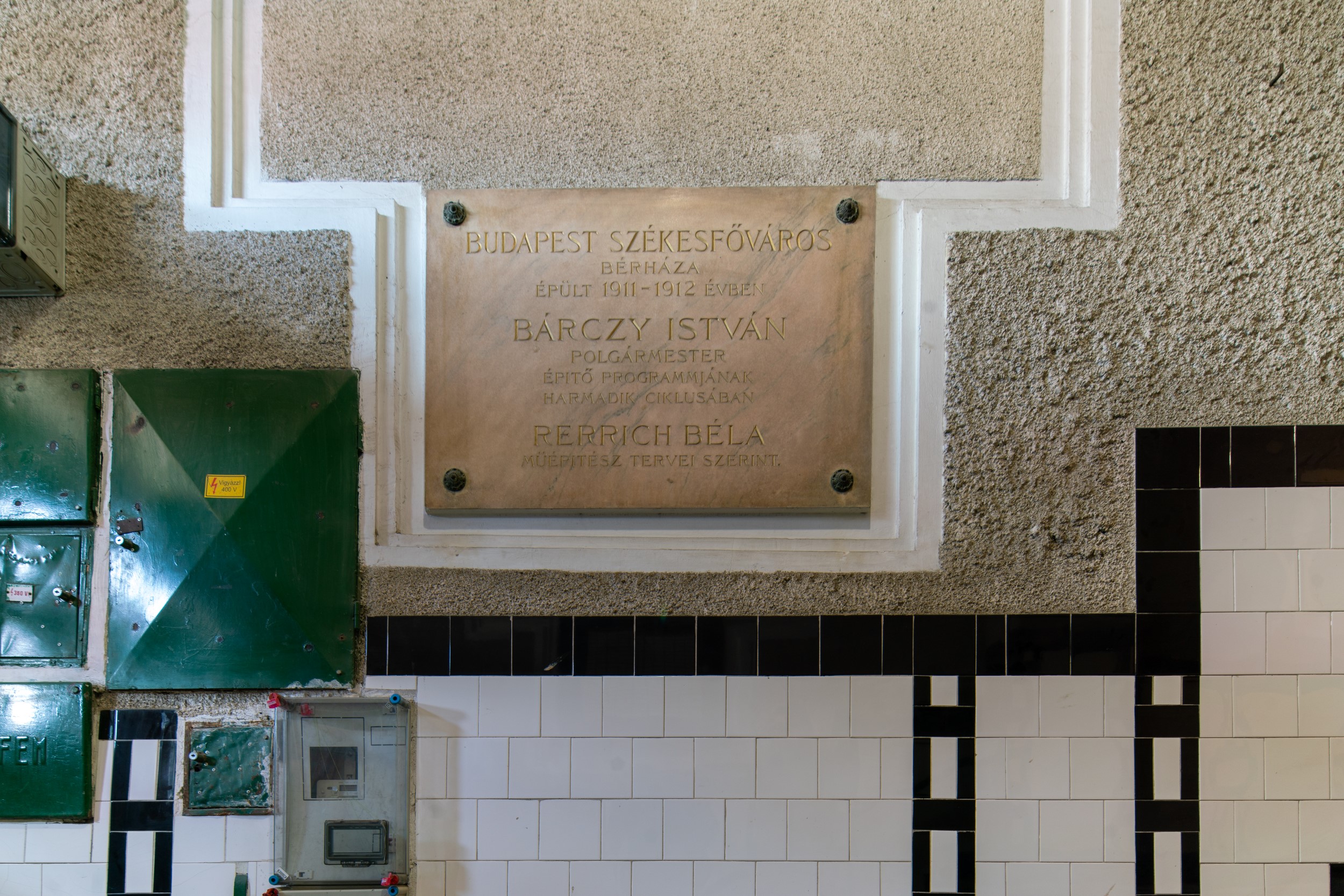 Social housing from the beginning of the 20th century in Budapest