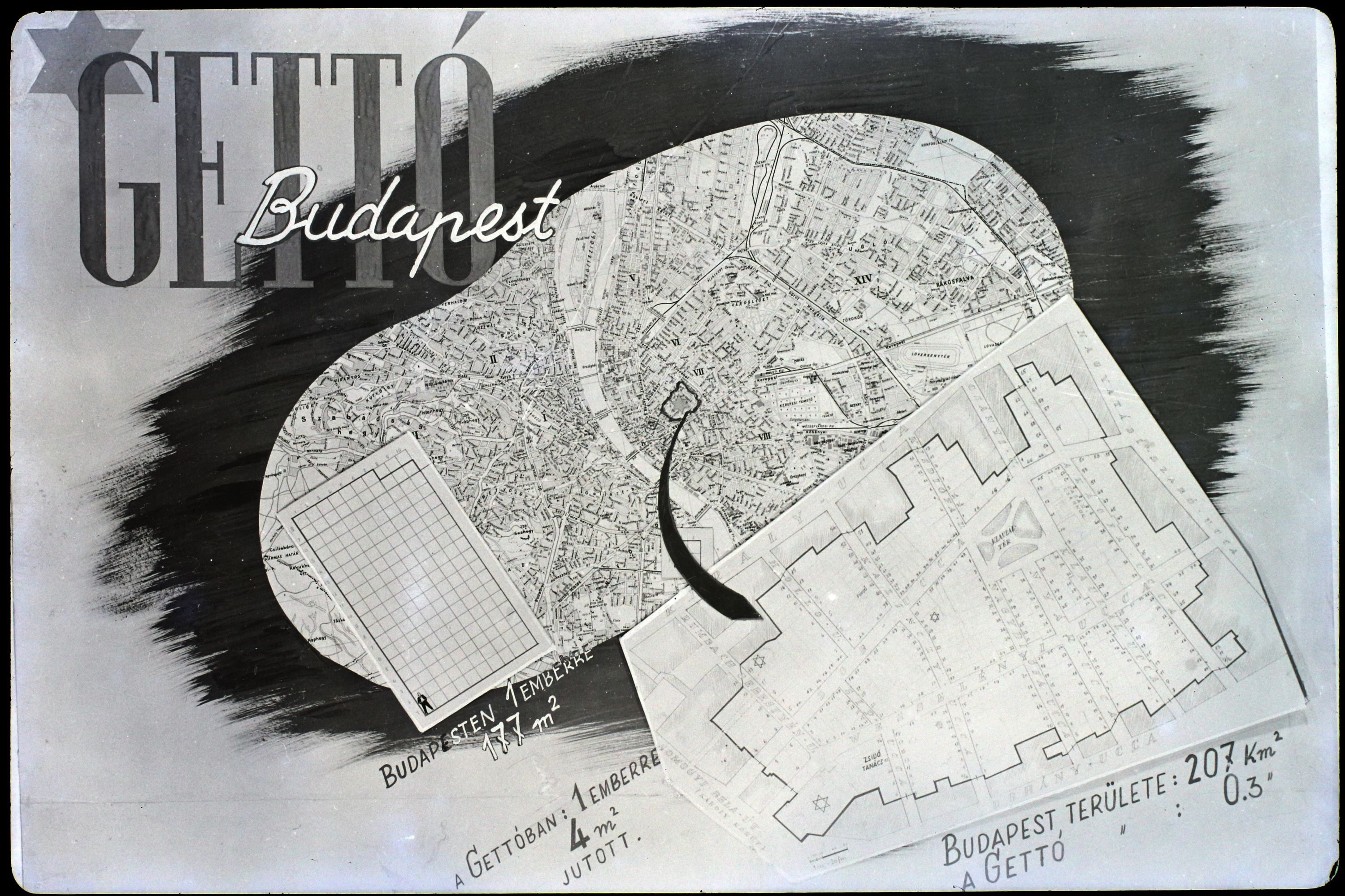 Map of the Budapest Ghetto