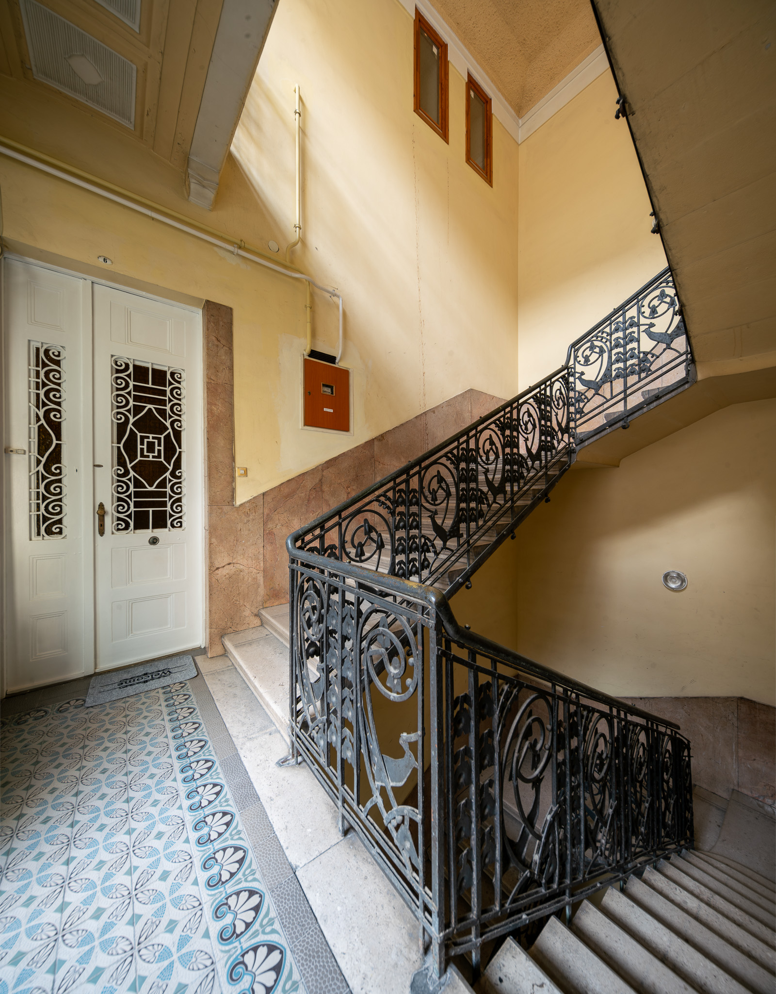 Art Nouveau House in Budapest designed by Sándor and Béla Löffler