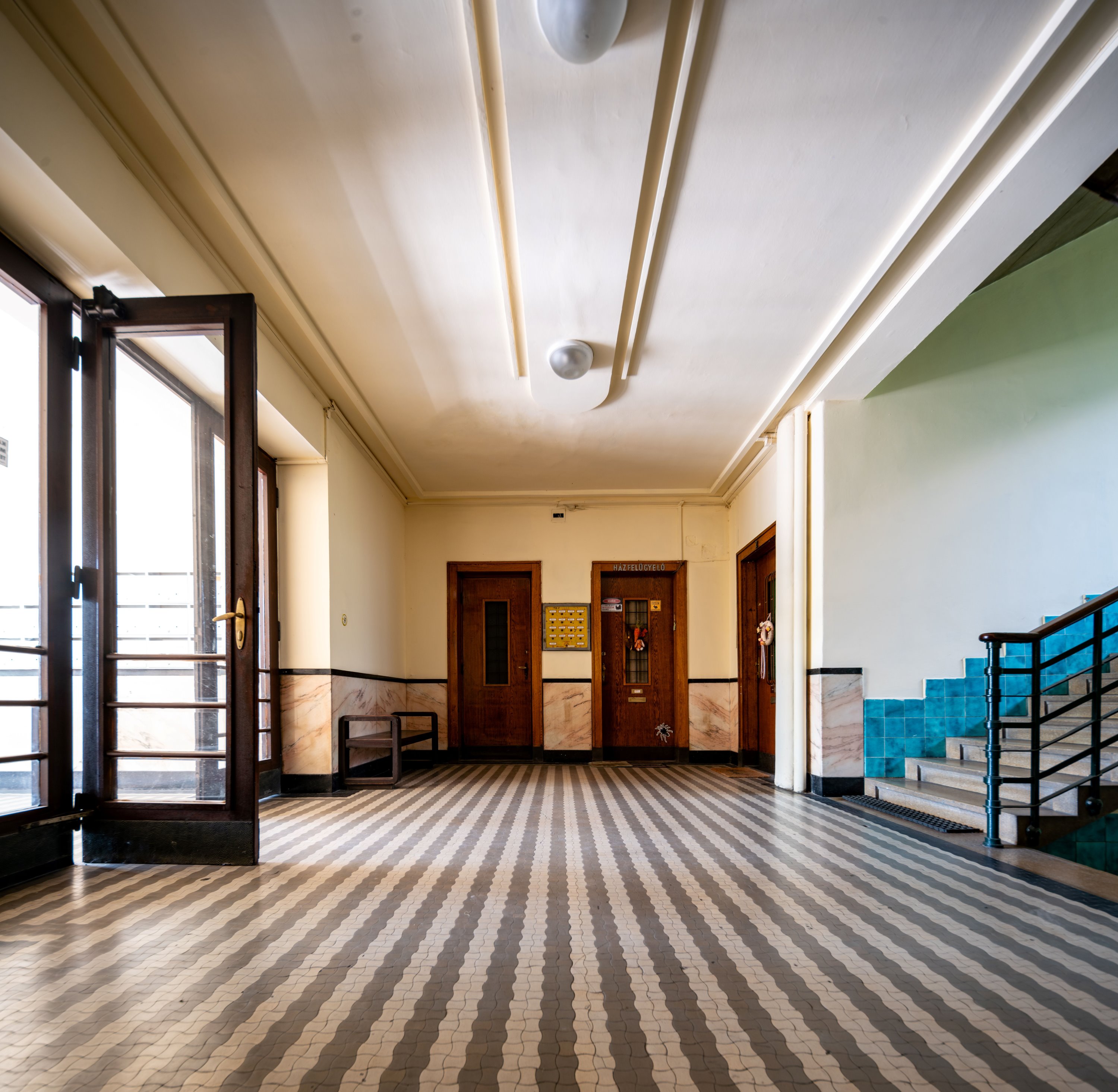 Modernist architecture from the 1930s in Budapest