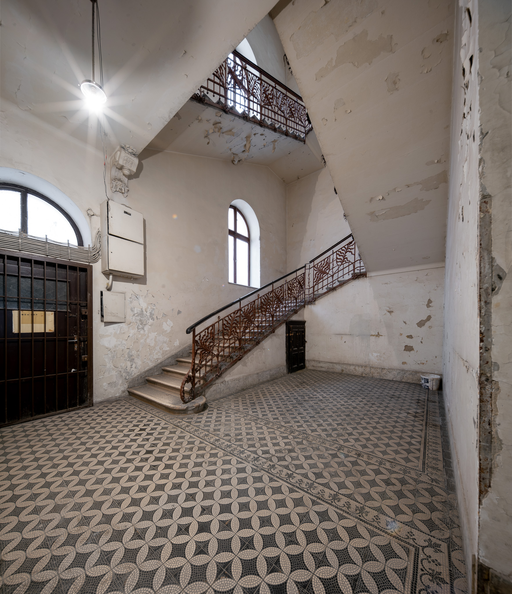 Art Nouveau building located on Nádor utca in Budapest