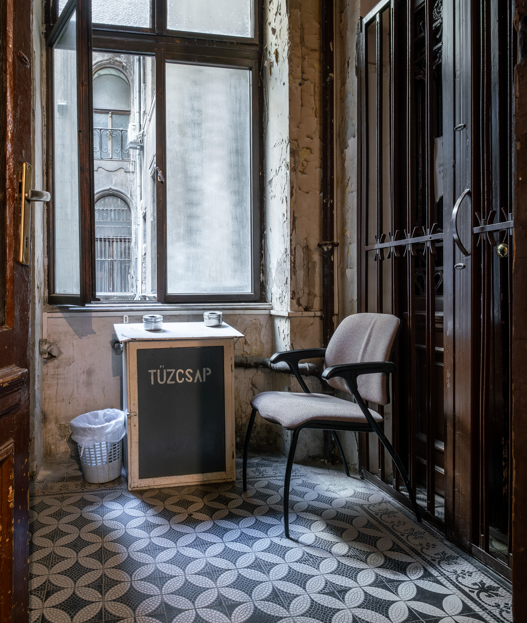 Art Nouveau building located on Nádor utca in Budapest