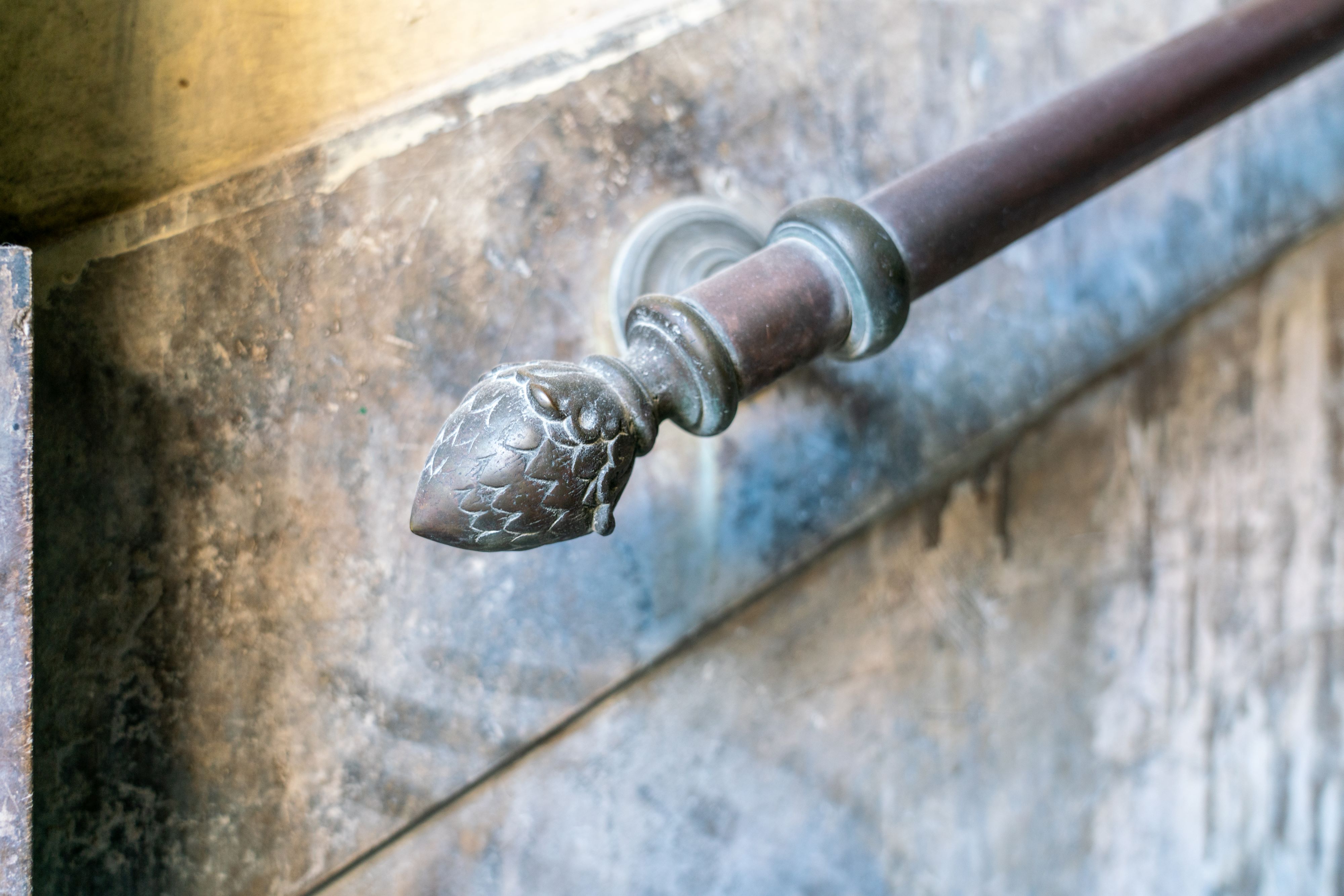 Interior of an Art Nouveau house in Budapest designed by Gyula Fodor