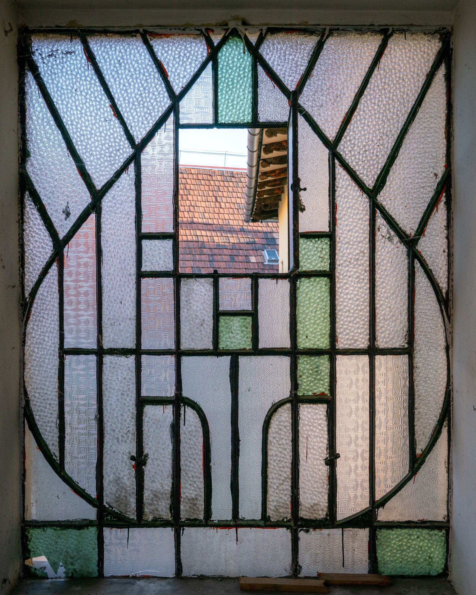 Interior of an Art Nouveau house in Budapest designed by Gyula Fodor