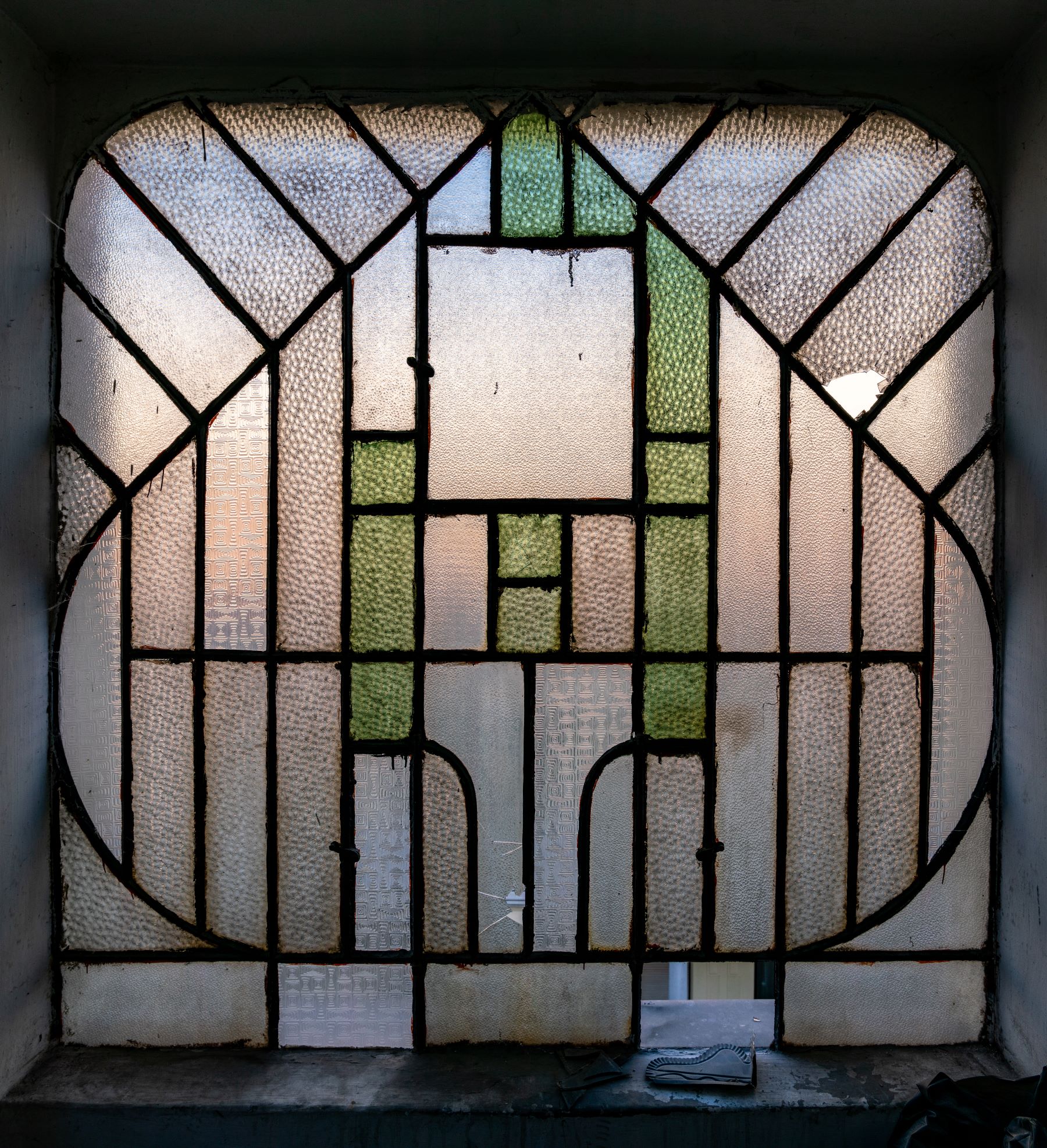 Interior of an Art Nouveau house in Budapest designed by Gyula Fodor