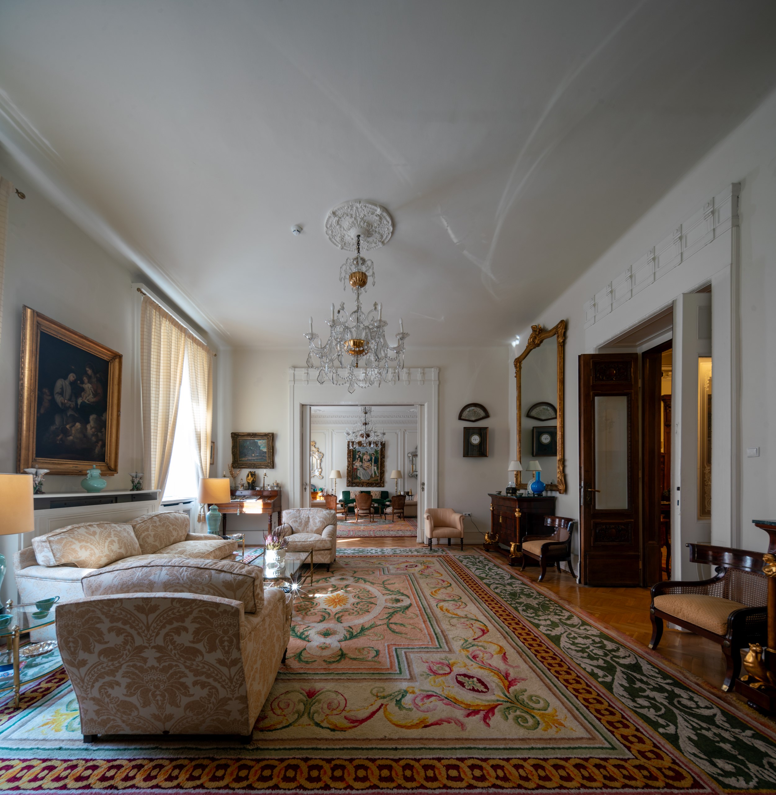 The building of the Embassy of Spain is located at Eötvös utca 11b in the 6th district of Budapest. In 1944/45 thousands of Jews were hidden and saved by Ángel Sanz-Briz, the Spanish chargé d'affaires