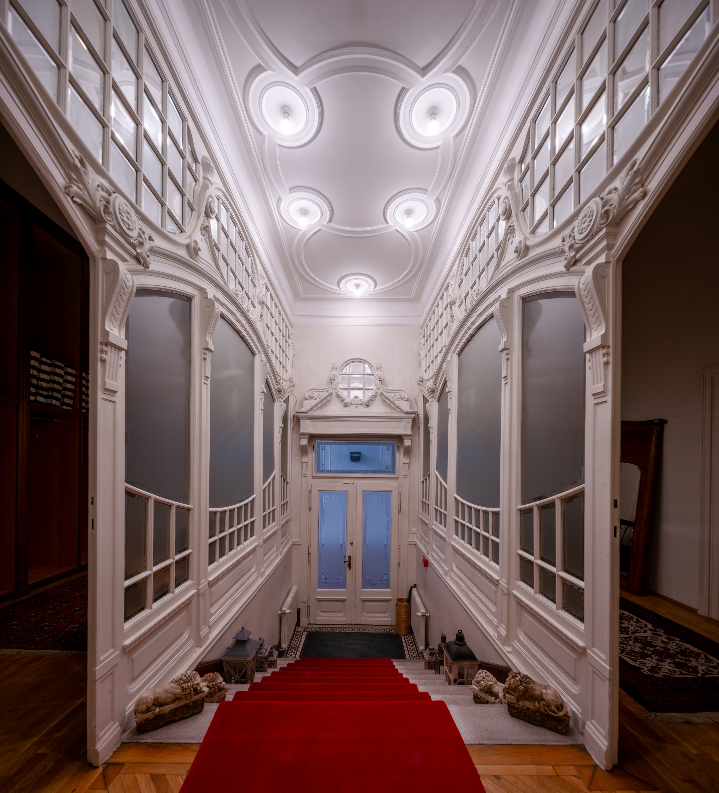 The building of the Embassy of Spain is located at Eötvös utca 11b in the 6th district of Budapest. In 1944/45 thousands of Jews were hidden and saved by Ángel Sanz-Briz, the Spanish chargé d'affaires